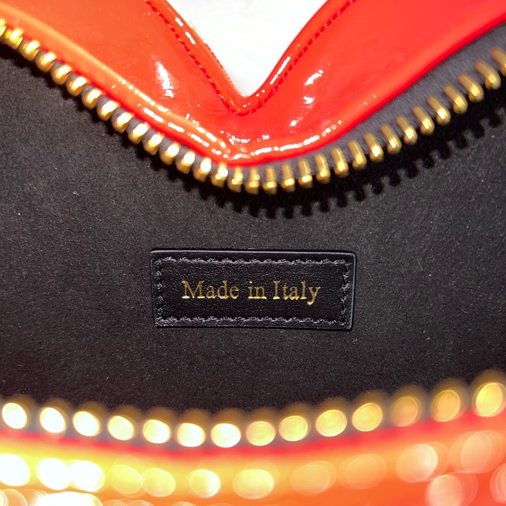 MOSCHINO Heart Shaped Logo Crossbody / Shoulder Bag - Picture 11 of 15